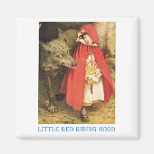 Little Red Riding Hood Magnet (Vorne)