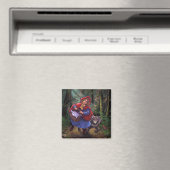 Little Red Riding Hood Magnet (In Situ (Geschirrspüler))