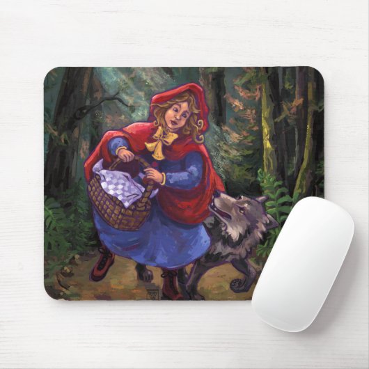 Little Red Riding Hood Mousepad (Mit Mouse)