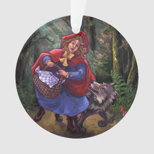 Little Red Riding Hood Ornament (Vorderseite)