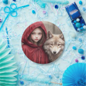 Little Red Riding Hood Pappteller (Party)