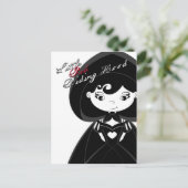 Little Red Riding Hood Postcard Postkarte (Stehend Vorderseite)