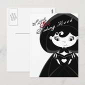 Little Red Riding Hood Postcard Postkarte (Vorne/Hinten)