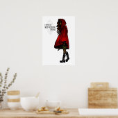 Little Red Riding Hood Poster (Küche)