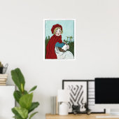 Little Red Riding Hood Poster (Heimbüro)