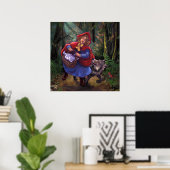 Little Red Riding Hood Poster (Heimbüro)