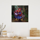 Little Red Riding Hood Poster (Küche)
