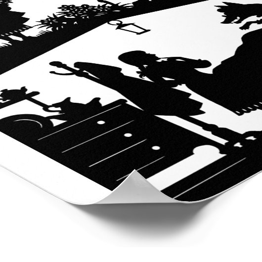 Little Red Riding Hood Poster (Ecke)