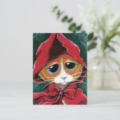 Little Red Riding Hood | Postkarte (Stehend Vorderseite)