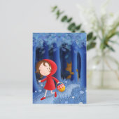 Little Red Riding Hood - Postkarte (Stehend Vorderseite)