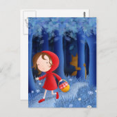 Little Red Riding Hood - Postkarte (Vorne/Hinten)