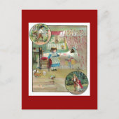 Little Red Riding Hood Postkarte (Vorderseite)