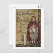 Little Red Riding Hood Postkarte (Vorne/Hinten)