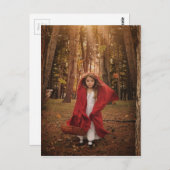 Little Red Riding Hood Postkarte (Vorne/Hinten)