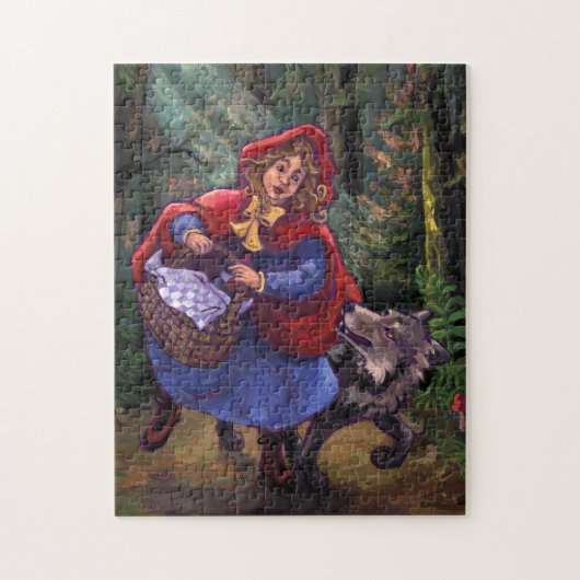 Little Red Riding Hood Puzzle (Vertikal)
