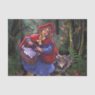 Little Red Riding Hood Seidenpapier