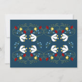 Little Red Riding Hood und die Einladung des Wolfs (Rückseite)