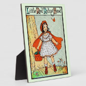 Little Red Riding Hood Vintage Cute Fotoplatte (Seite)
