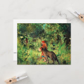 Little Red Riding Hood von Carl Larsson Karte (Vorderseite/Rückseite Beispiel)