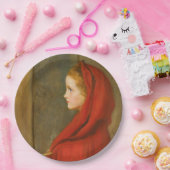 Little Red Riding Hood (von John Everett Millais) Pappteller (Party)