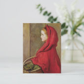 Little Red Riding Hood von John Everett Millais Postkarte (Stehend Vorderseite)