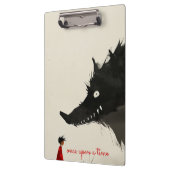 Little Red Riding Hoos & The Evil Wolf Klemmbrett (Links)