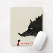 Little Red Riding Hoos & The Evil Wolf Mousepad (Mit Mouse)