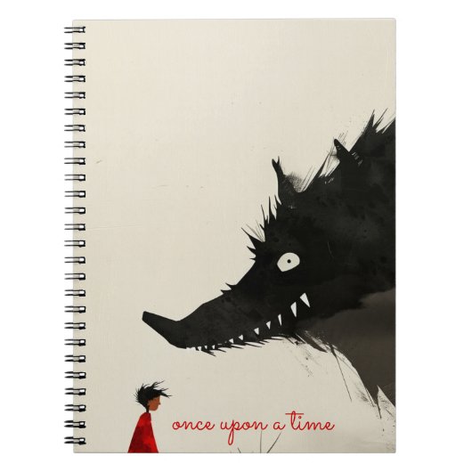 Little Red Riding Hoos & The Evil Wolf Notizblock (Vorderseite)