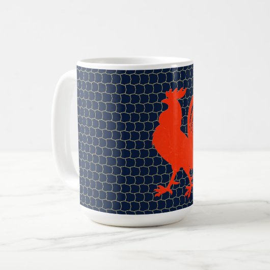 Little Red Rooster Kaffeetasse (Vorderseite Links)