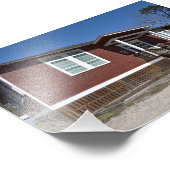 Little Red Schoolhouse, Dauphin Island, Alabama Fotodruck (Ecke)