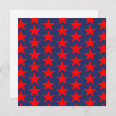 Little Red Stars Pattern (Vorne/Hinten)