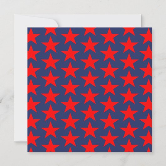 Little Red Stars Pattern (Vorderseite)