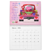 Little Red Truck Wall Calendar Kalender (Feb 2026)