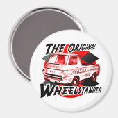 Little Red Wagon Magnet (Vorderseite/Rückseite)