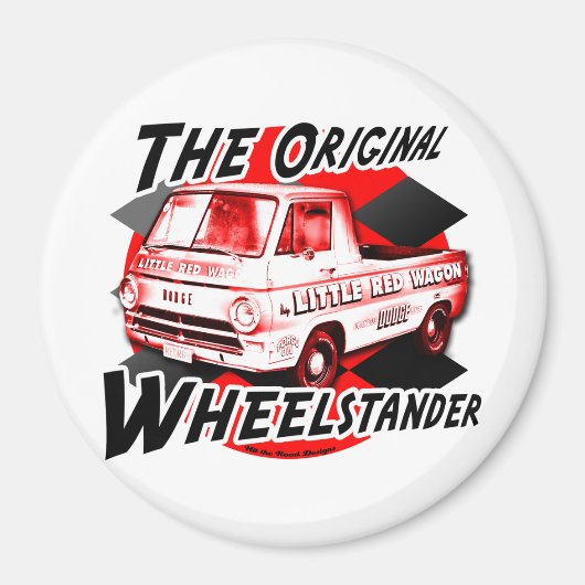 Little Red Wagon Magnet (Vorne)