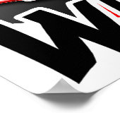 Little Red Wagon Poster (Ecke)