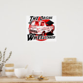 Little Red Wagon Poster (Küche)