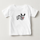 Little Reindeer Christmas Baby T-shirt (Vorderseite)