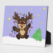 Little Reindeer Fotoplatte (Seite)