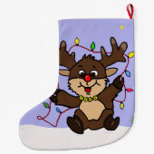 Little Reindeer Großer Weihnachtsstrumpf (Rückseite)
