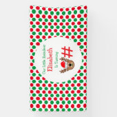 Little Reindeer Kindergeburtstag Banner (Vertikal)