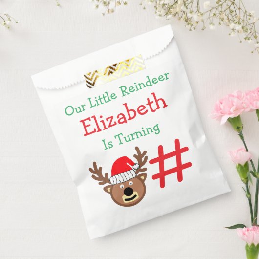 Little Reindeer Kindergeburtstag Geschenktütchen (Versiegelt)