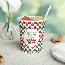 Little Reindeer Kindergeburtstag Pappbecher