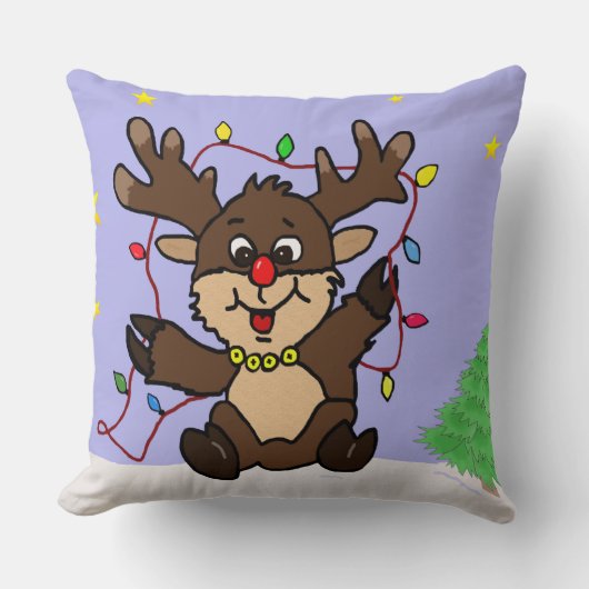 Little Reindeer Kissen (Vorderseite)