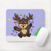Little Reindeer Mousepad (Mit Mouse)