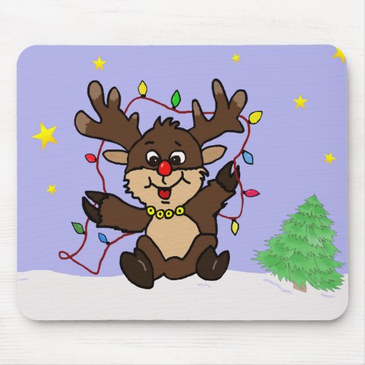 Little Reindeer Mousepad (Vorne)