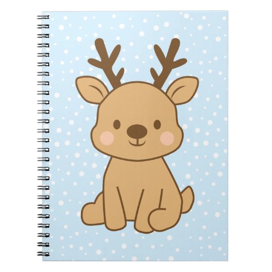 Little Reindeer Notizblock (Vorderseite)