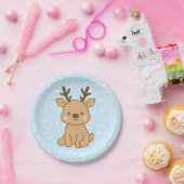 Little Reindeer Pappteller (Party)