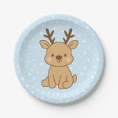 Little Reindeer Pappteller (Vorderseite)