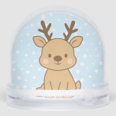 Little Reindeer Schneekugeln (Rückseite)